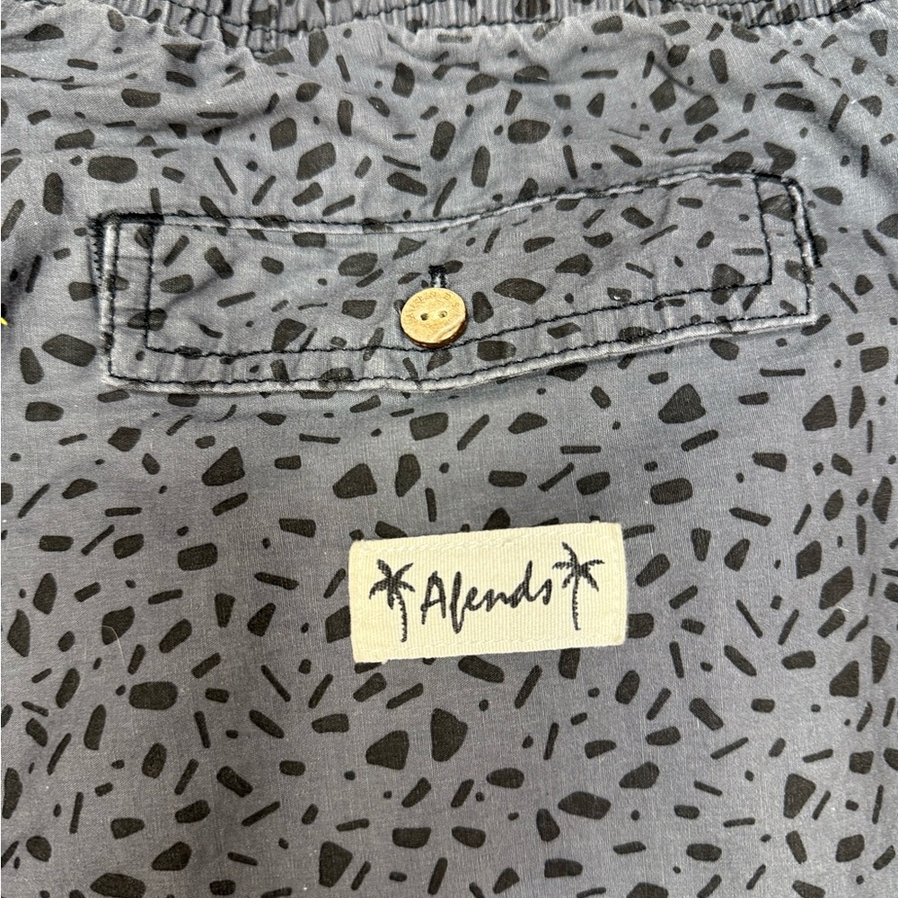 Afends Gray And Black Graphic Joggers - image 6